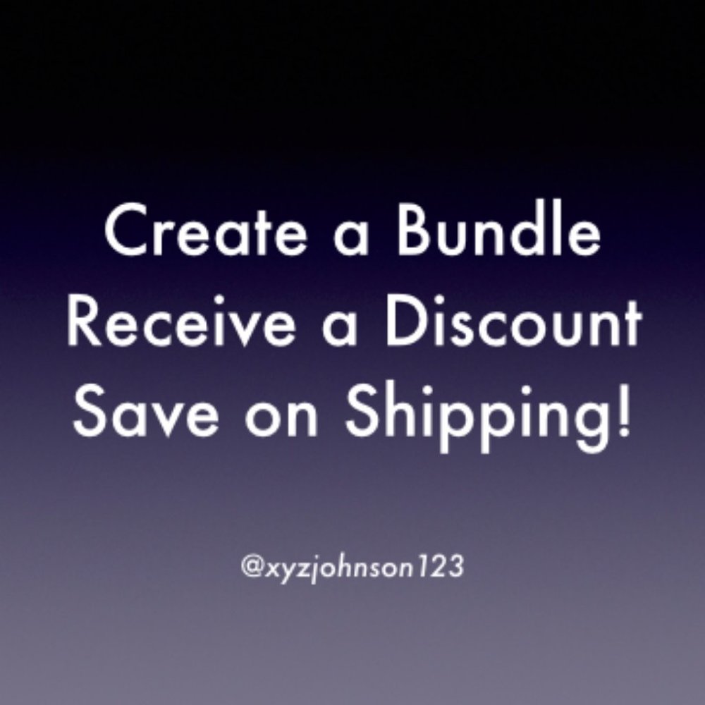Bundle & Save!
